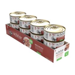 Alternative view of Schesir Complements alimento húmido em gelatina (70g) - Atum com Salmonete