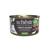 Schesir Complete alimento húmido em gelatina (85g) - Atum com Chocos