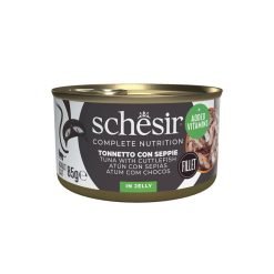 Schesir Complete alimento húmido em gelatina (85g) - Atum com Chocos