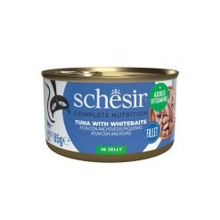 Schesir Complete alimento húmido em gelatina (85g) – Atum com Peixe miúdo