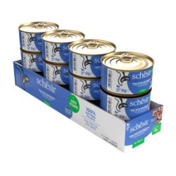 Schesir Complete alimento húmido em gelatina (85g) – Atum com Peixe miúdo - Image 4