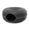 Cama+túnel DONUT em feltro (Ø 62 x 28 cm)