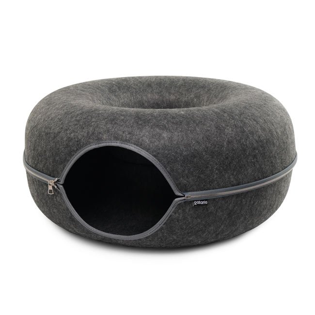 Cama+túnel DONUT em feltro (Ø 62 x 28 cm)
