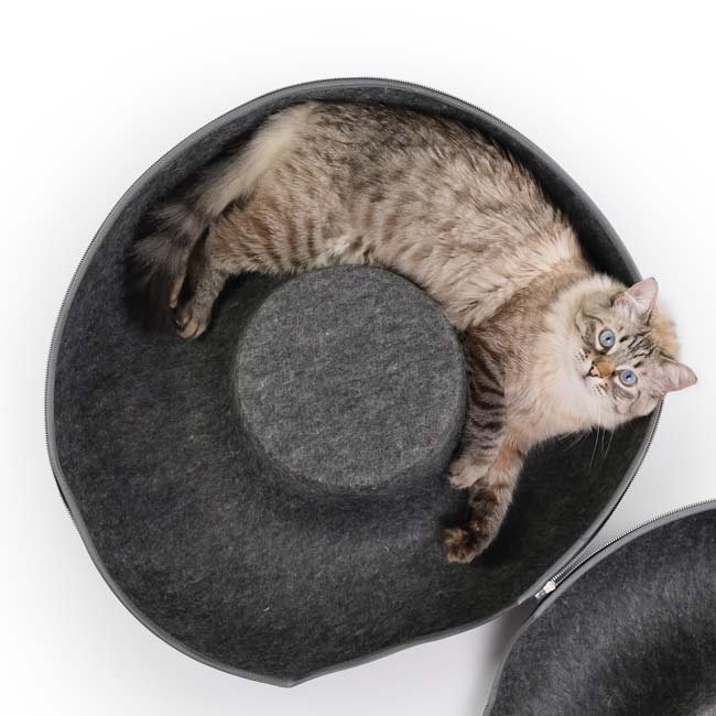 Cama+túnel DONUT em feltro (Ø 62 x 28 cm) - Image 2
