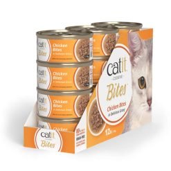 Catit Cuisine Bites (75g) húmido completo – Frango