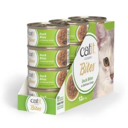 Catit Cuisine Bites (75g) húmido completo – Pato