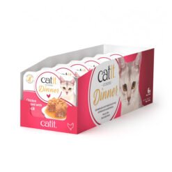 Catit Cuisine Dinner (75g) húmido completo – Frango com Pato