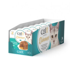 Catit Cuisine Dinner (75g) húmido completo – Peixe com Atum e Cenoura