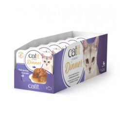 Catit Cuisine Dinner (75g) húmido completo – Peixe com Caranguejo