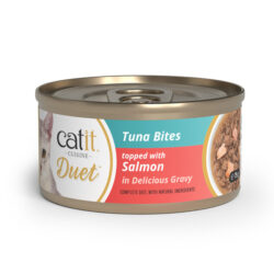 Catit Cuisine Duet (75g) húmido completo - Atum com Salmão