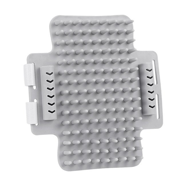 Escova de Automassagem com catnip (montagem com velcro)