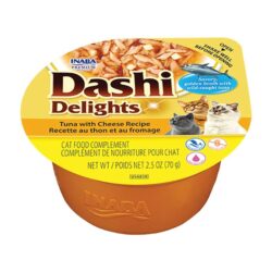 Dashi Delights alimento húmido em caldo (70g) - Atum com Queijo