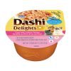 Dashi Delights alimento húmido em caldo (70g) - Atum com Salmão