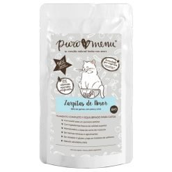 Puromenu Patinhas de Amor húmido completo em patê (100g) - Ganso
