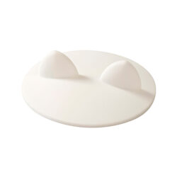 Tampa em silicone c/ orelhas de gato para caneca