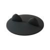 Tampa em silicone c/ orelhas de gato para caneca