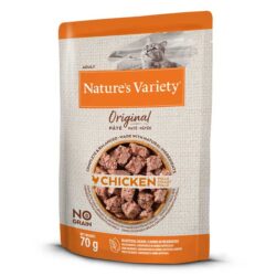 Nature's Variety húmido em patê (70g) - Frango