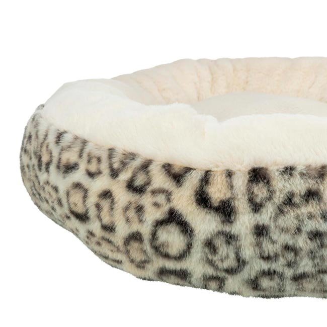 Cama LEO redonda com padrão leopardo (Trixie) - Image 3