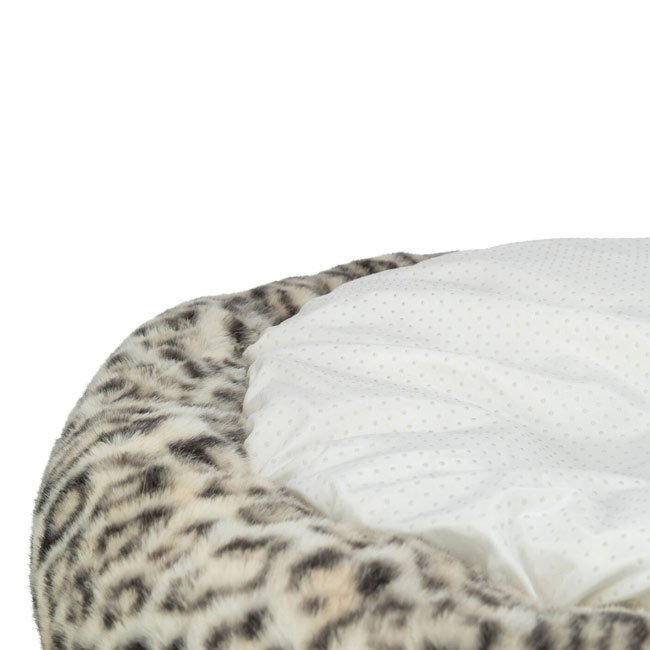 Cama LEO redonda com padrão leopardo (Trixie) - Image 4