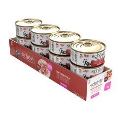 Schesir Complements alimento húmido em caldo (70g) – Atum com Salmonete