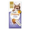 Catit Creamy snack cremoso (4x10g) - Frango com Peru