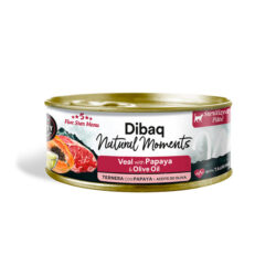Dibaq Natural Moments em patê (70g) - Vitela com Papaia