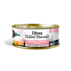 Dibaq Natural Moments Kitten em patê para Gatinhos (70g) - Frango e Salmão