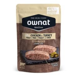Ownat Wetline (85g) em patê - Peru e Frango