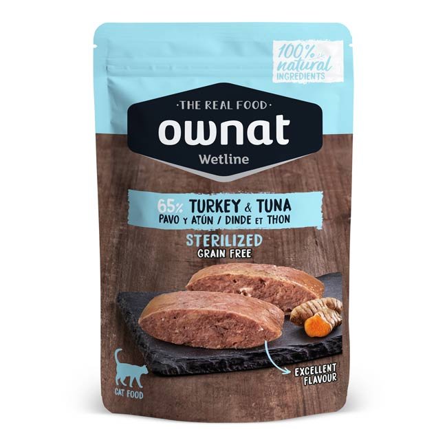 Ownat Wetline (85g) em patê - Peru e Atum