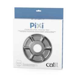 Bandeja de aço inoxidável para comedouro 6 refeições Catit PIXI