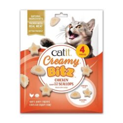 Catit Creamy Bitz - Frango com Vieira